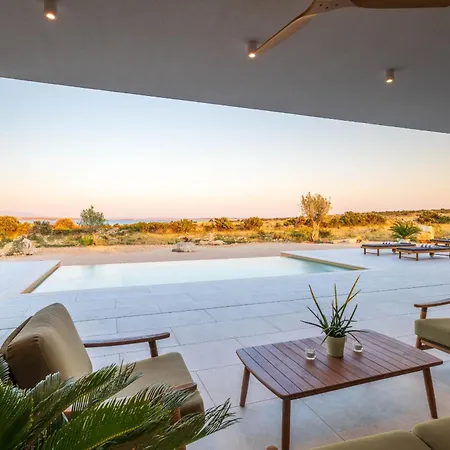 Salis With Heated Pool & Sea View Villa